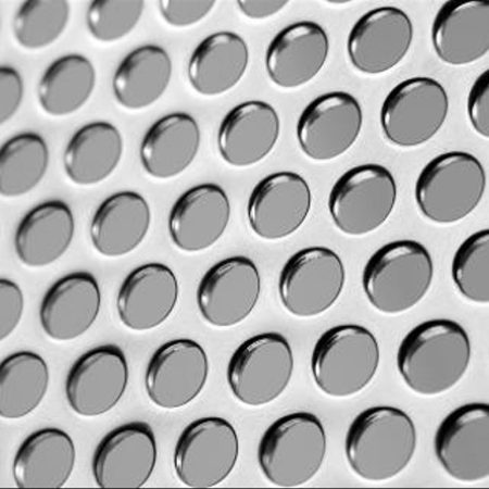 Plat Perforated Besi Tebal 1.0 mm